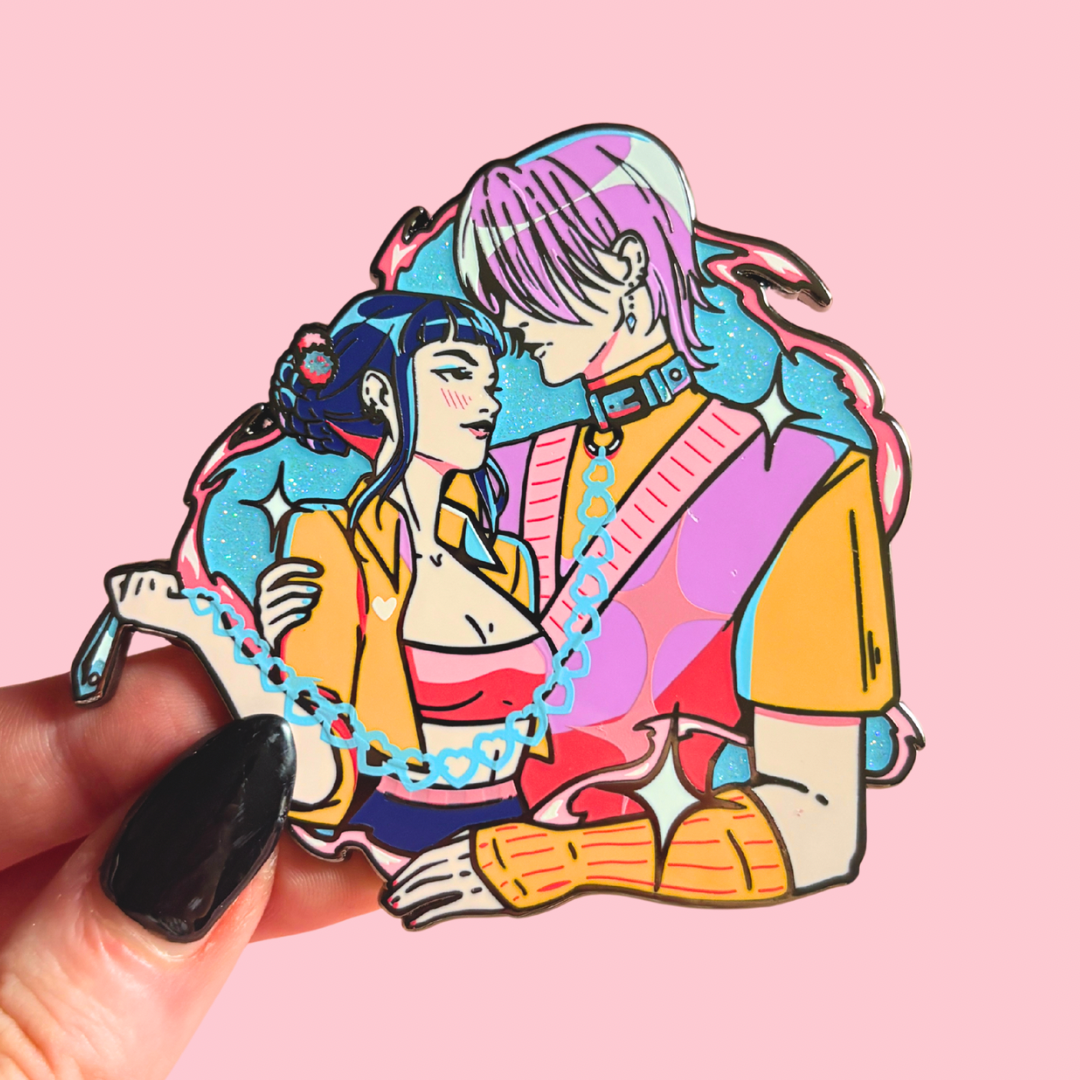 Zxeystery Enamel Pin