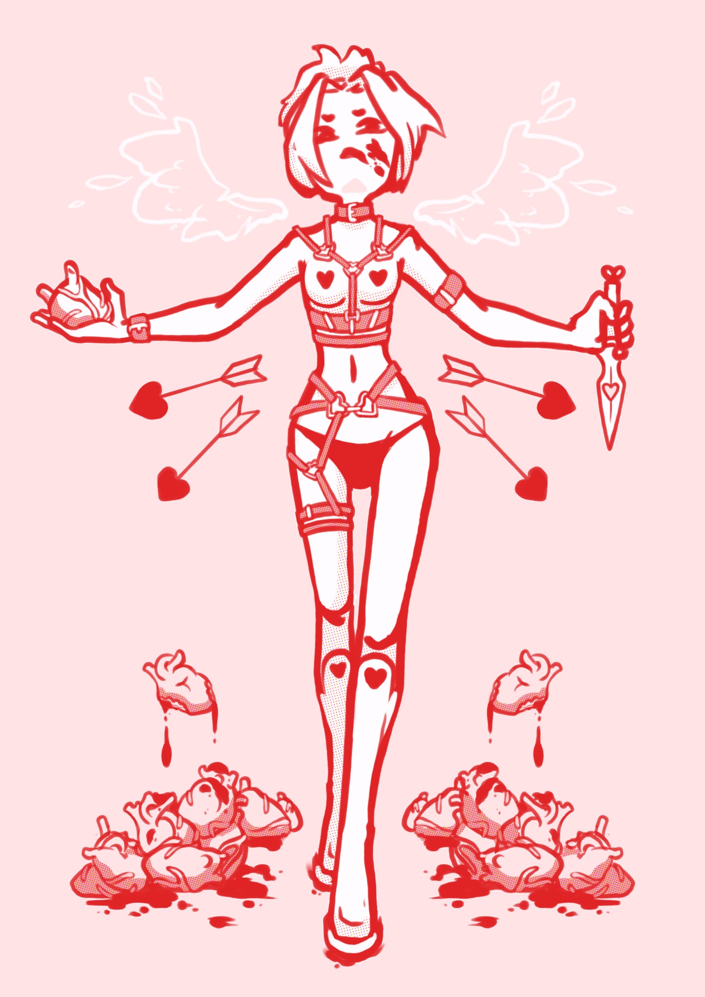 Heart Eater Martyr A5 Print