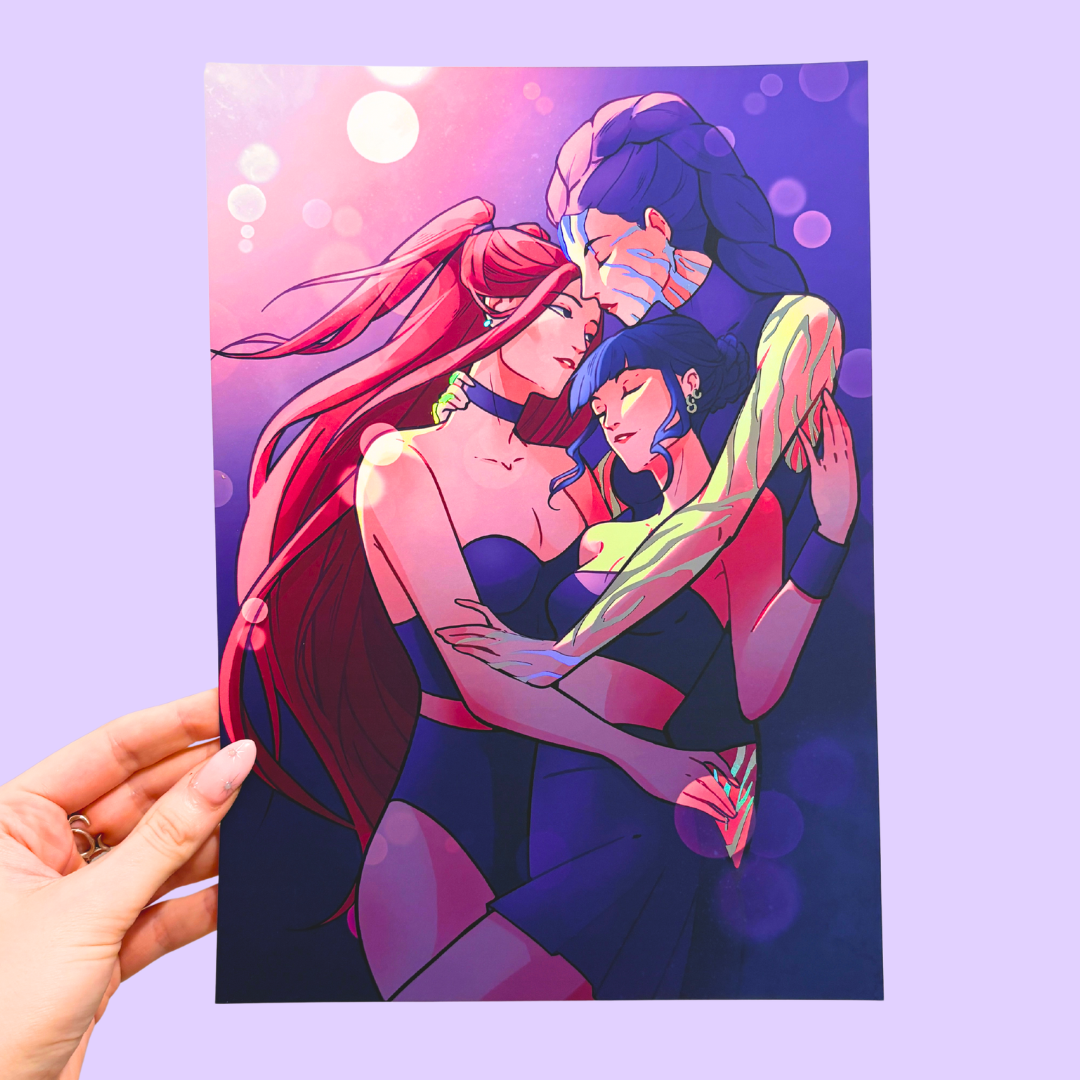 KPDH Holographic Print A4 Print