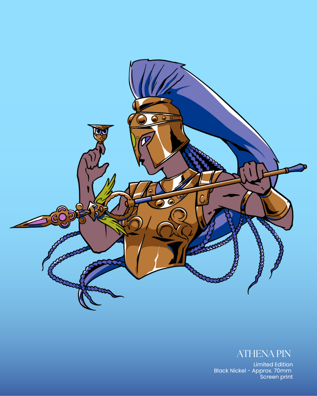 Athena Enamel Pin PREORDER