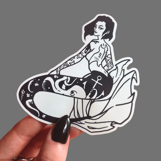 Tattoo Terrors Siren Vinyl Sticker