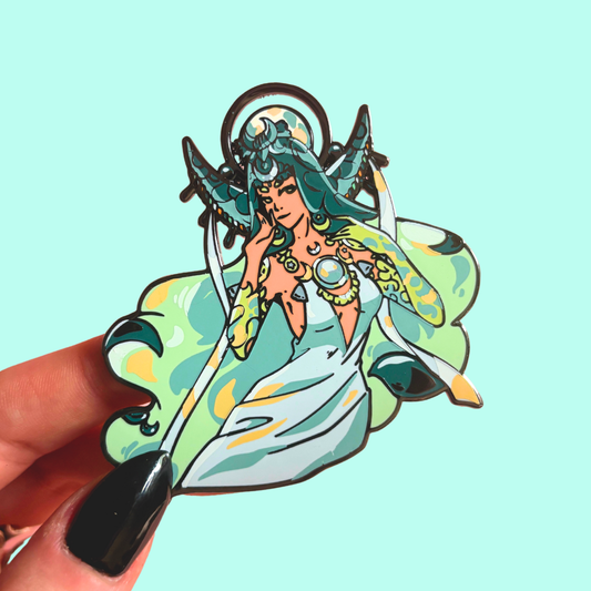 Selene Enamel Pin