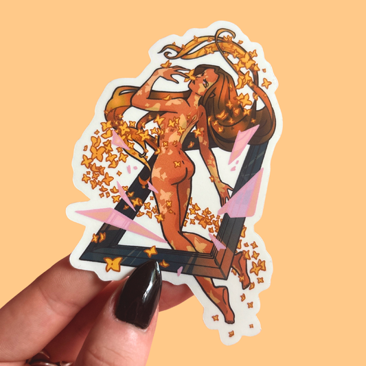 Acherontia Atropos Vinyl Sticker
