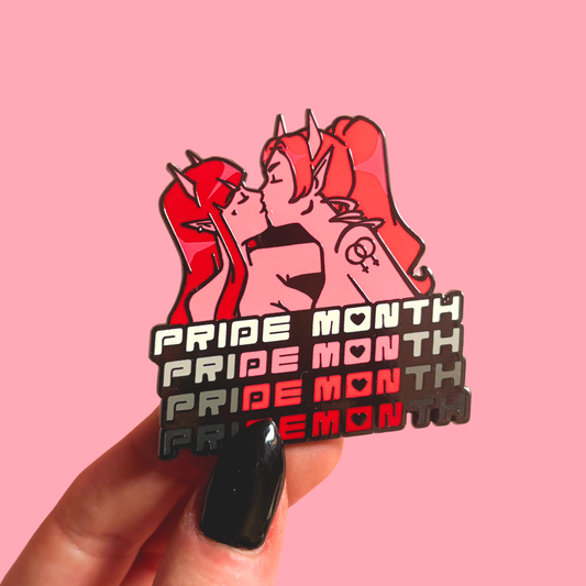 Pride Demons Enamel Pin