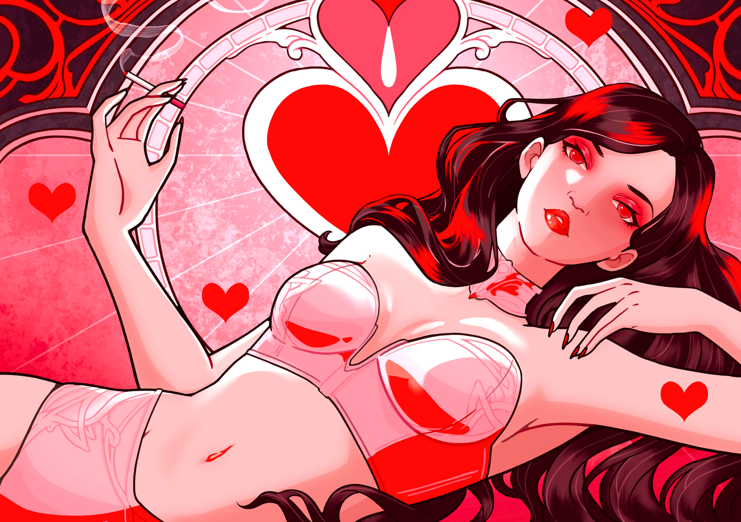 Lovestruck A5 Print