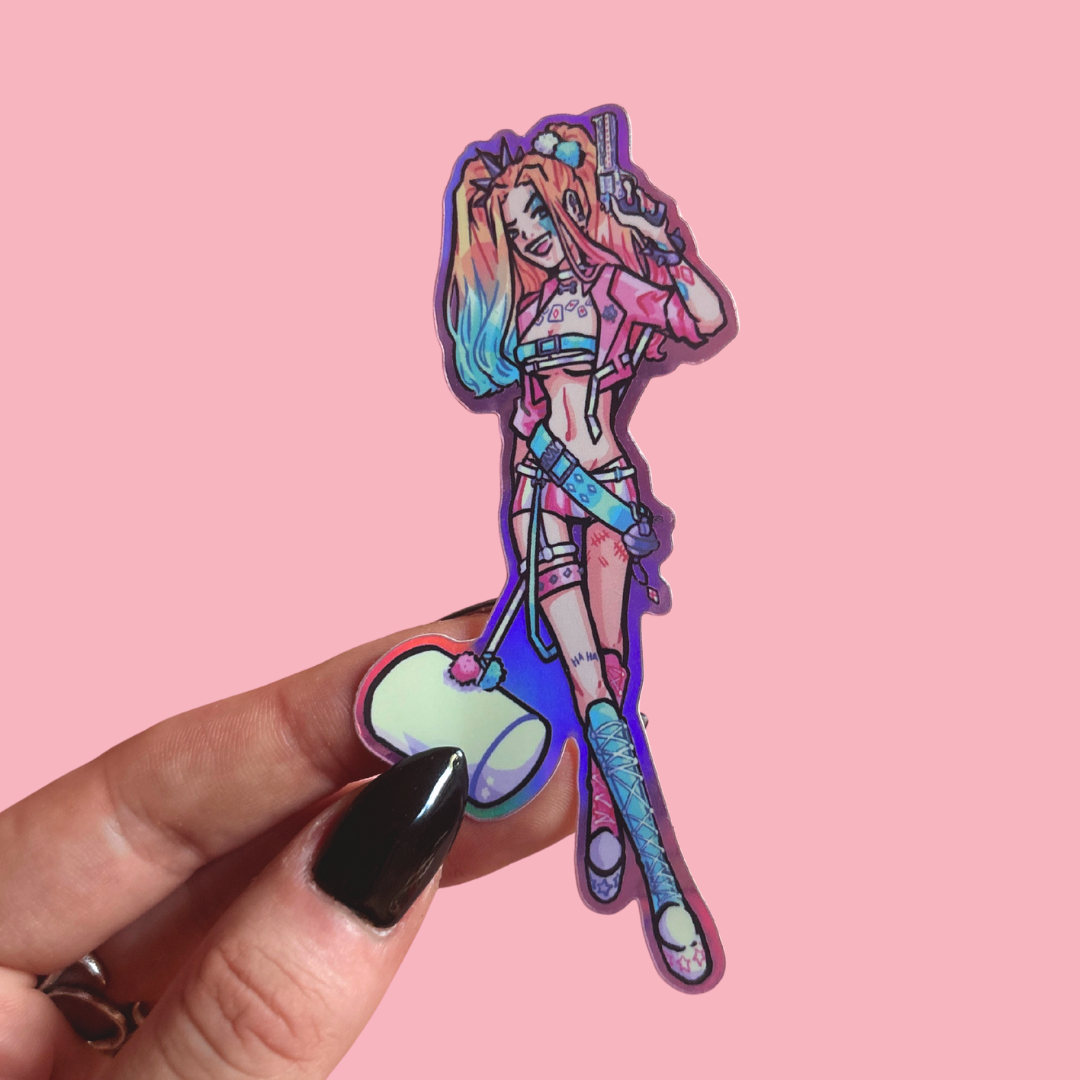 Siren Harley Vinyl Sticker