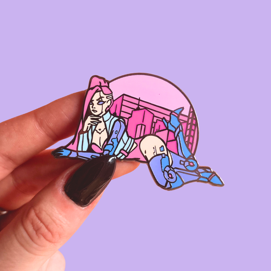 Cyberpunk Enamel Pin