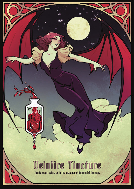 Veinfire Tincture A5 Double Sided Print