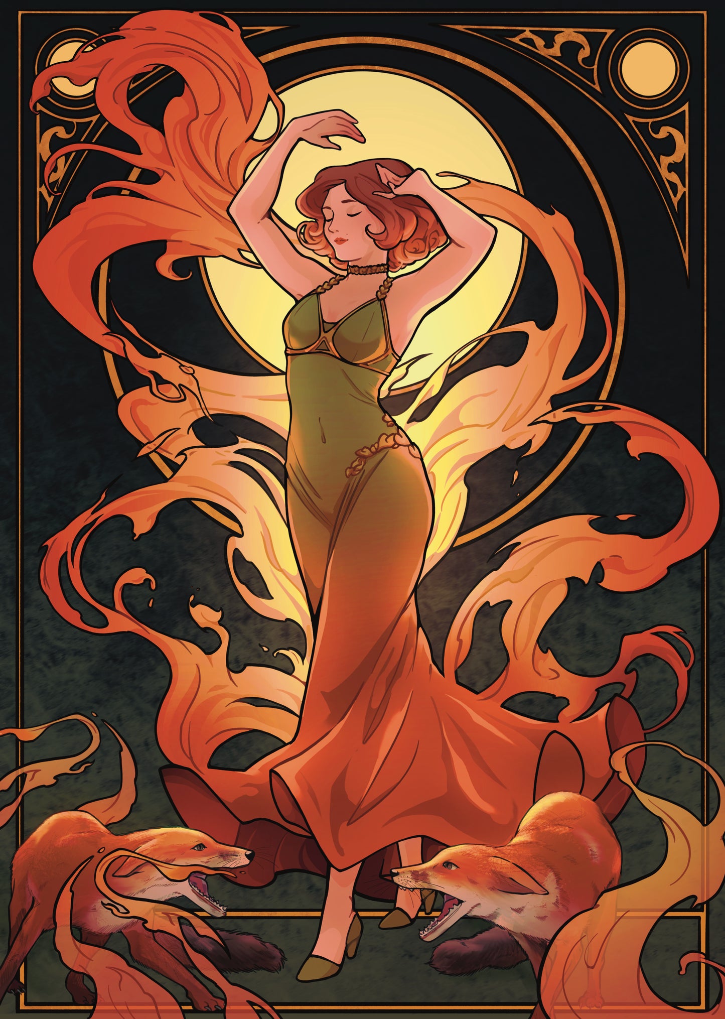 Fire A5 Print
