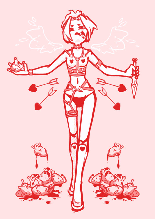 Heart Eater Martyr A5 Print