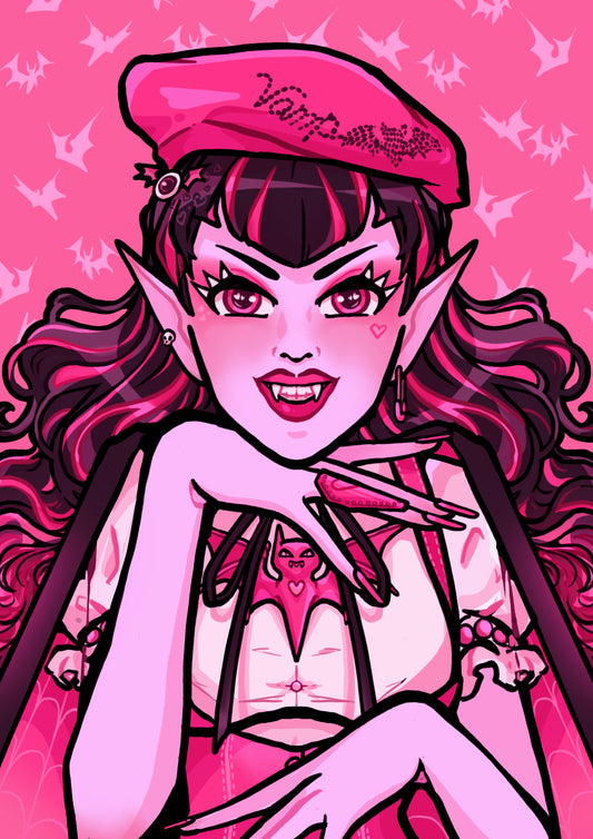 Drxculara Double Sided A5 Print