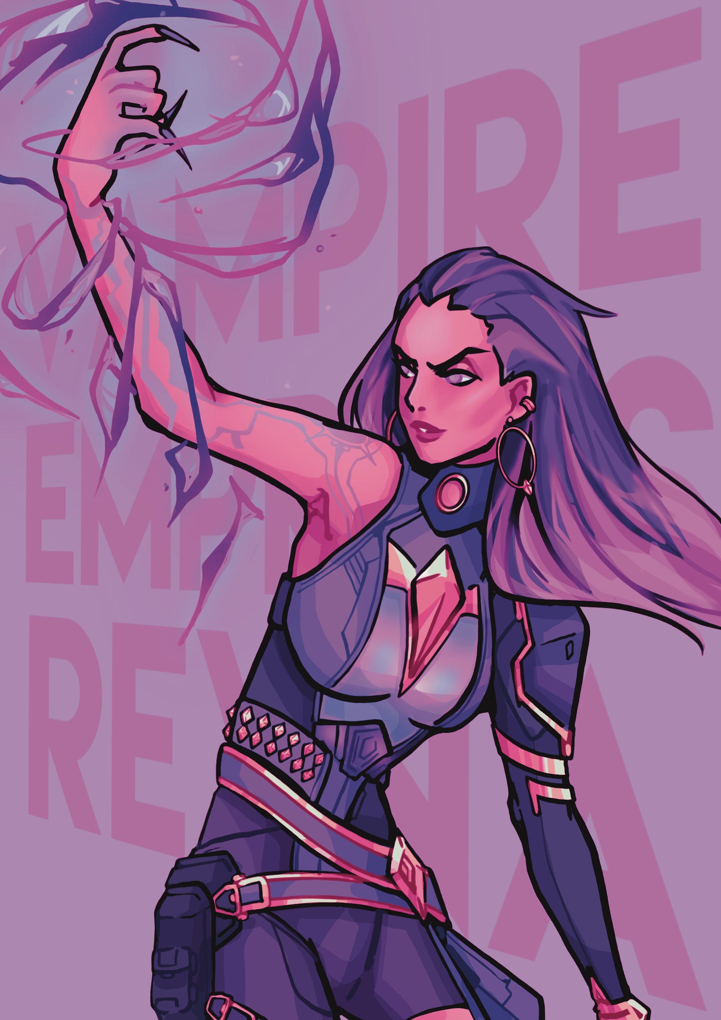 Vxlorant Double Sided A5 Print