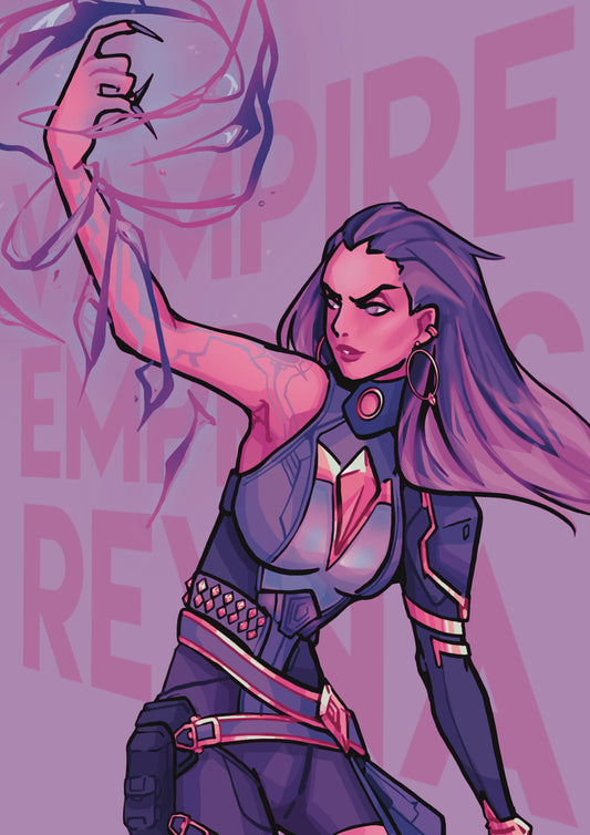 Vxlorant Double Sided A5 Print