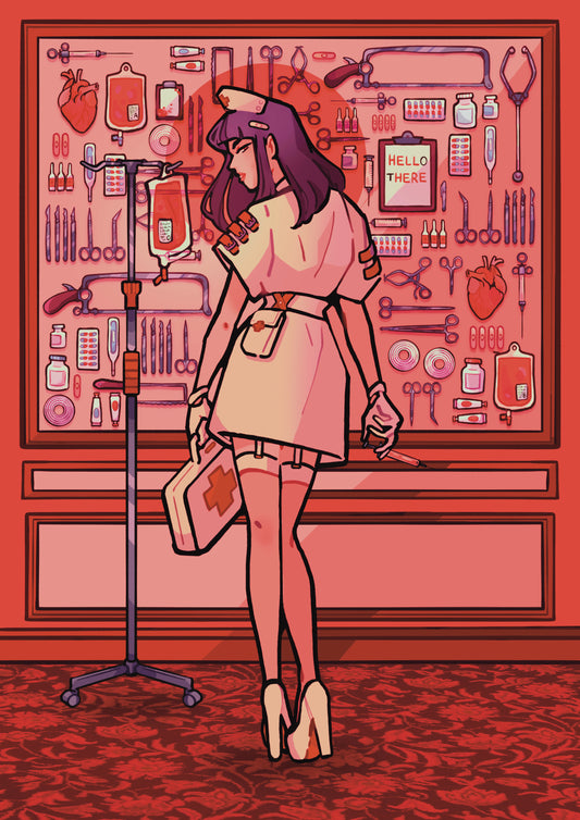 Nurse A5 Double Sided Print