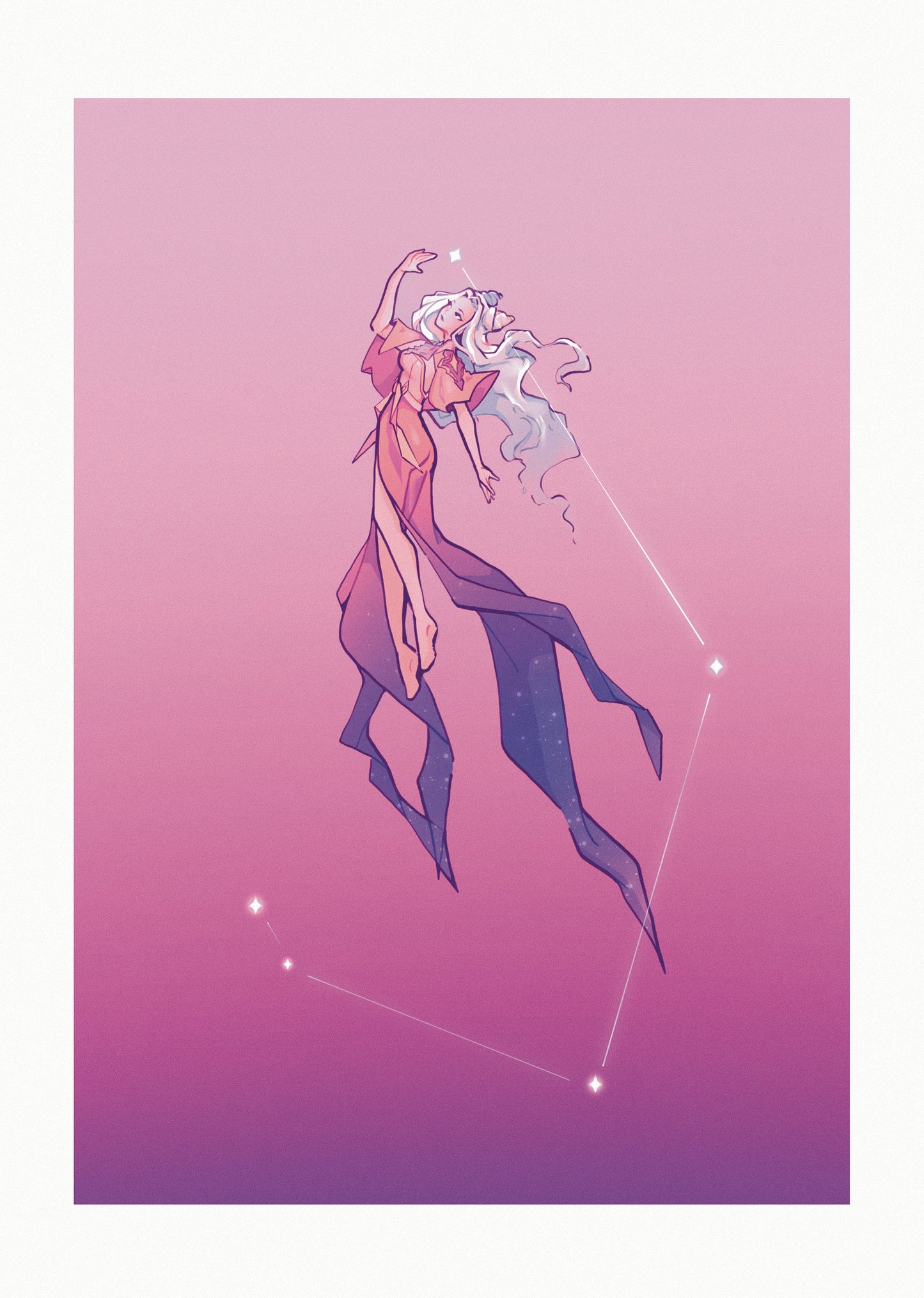 Witch Double Sided A5 Print