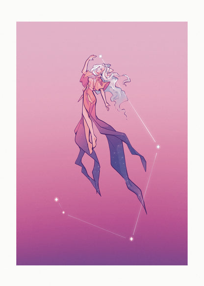 Witch Double Sided A5 Print