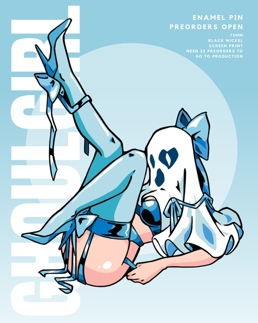 PREORDER Ghoul Girl Enamel Pin