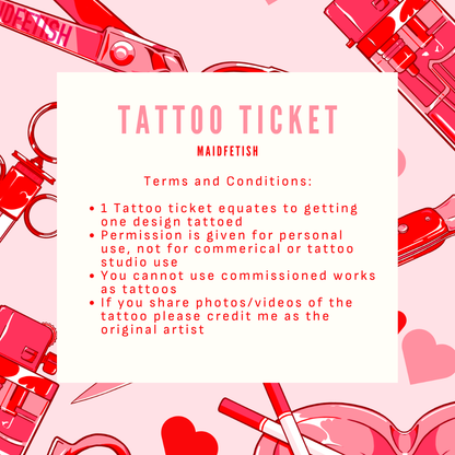 Tattoo Ticket