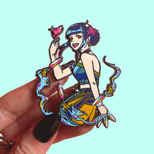 Zxey Enamel Pin