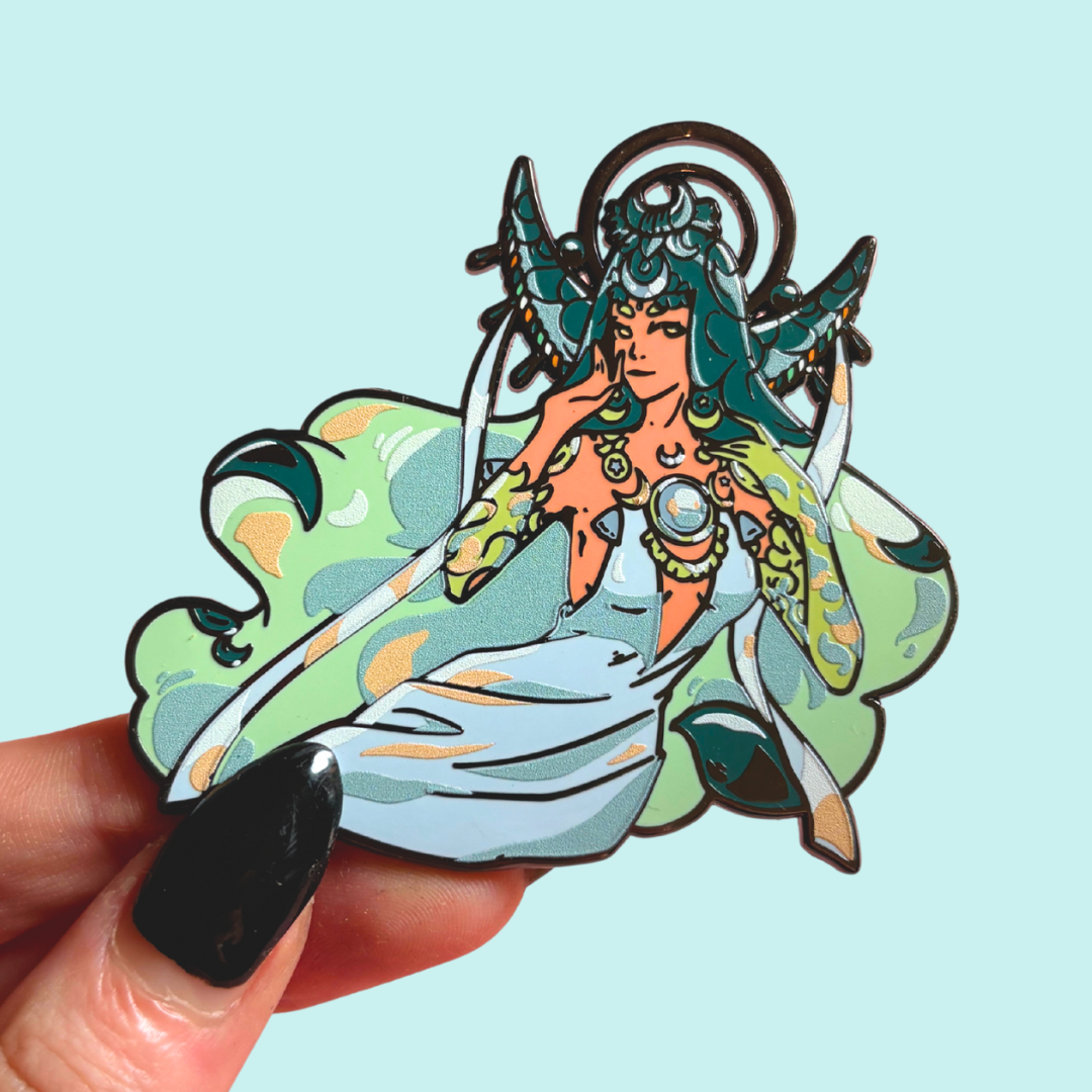 Selene Enamel Pin