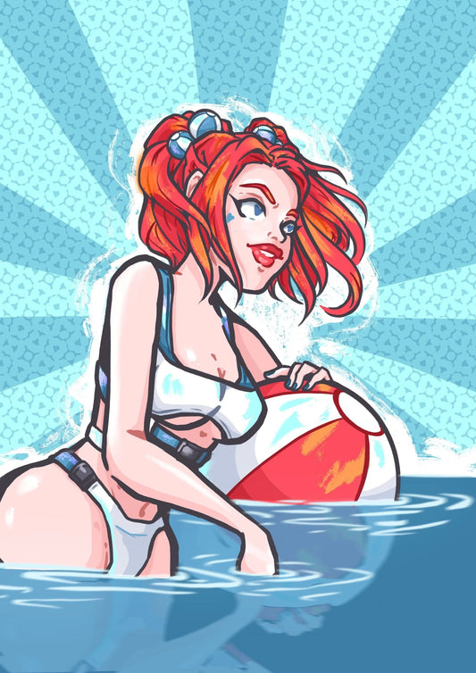 Swim A5 Print
