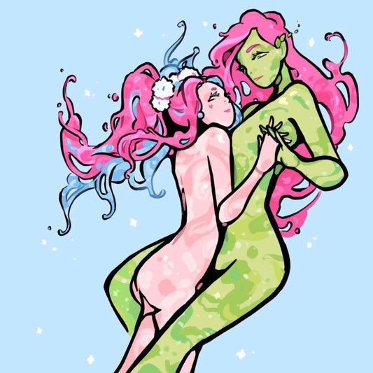 Ethereal Hxrlivy Square Print