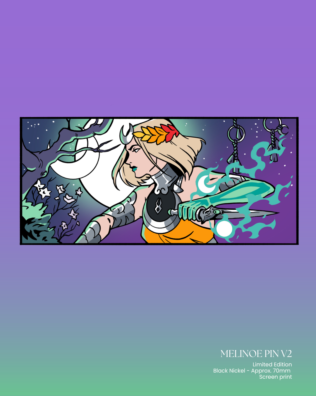 Melinoe Premium Enamel Pin PREORDER